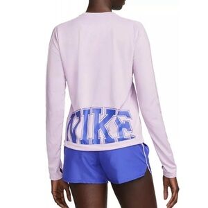 Nike Lilac Dri-Fit Swoosh Pacer Sweatshirt